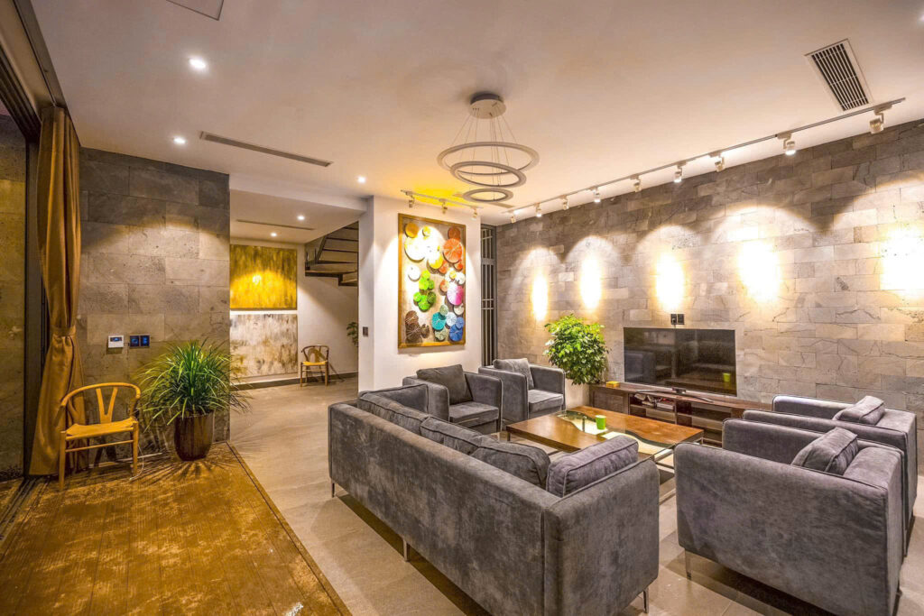 Vy Anh Villa Đồng Hới 11 Phòng sinh hoạt chung của Vy Oanh Villa Quảng Bình