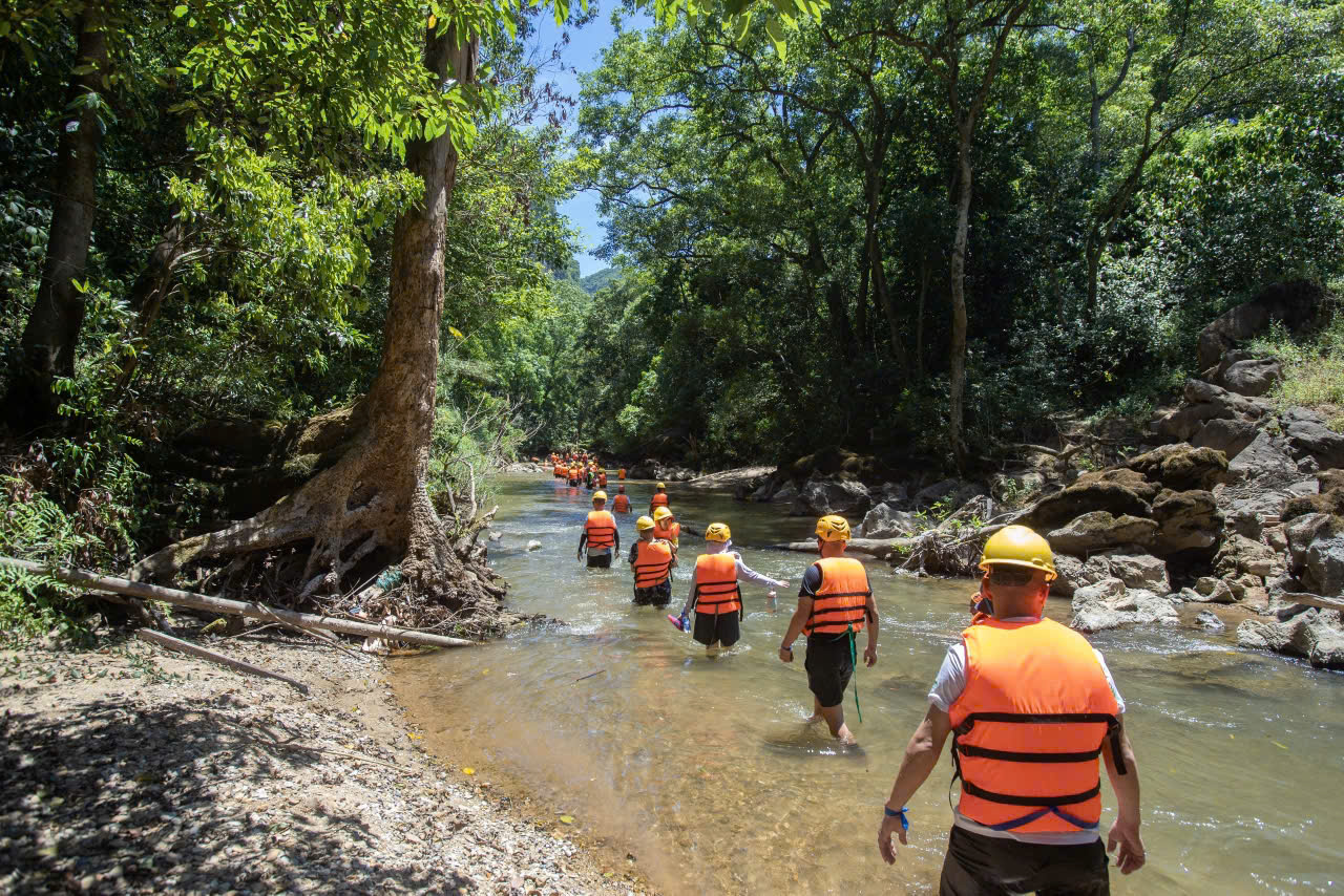 Tour Trekking Ozo Trong Ngày – Lội Suối Băng Rừng Khám Phá Thiên Nhiên Phong Nha 2 Tour Trekking Ozo Trong Ngày - Tour Phong Nha